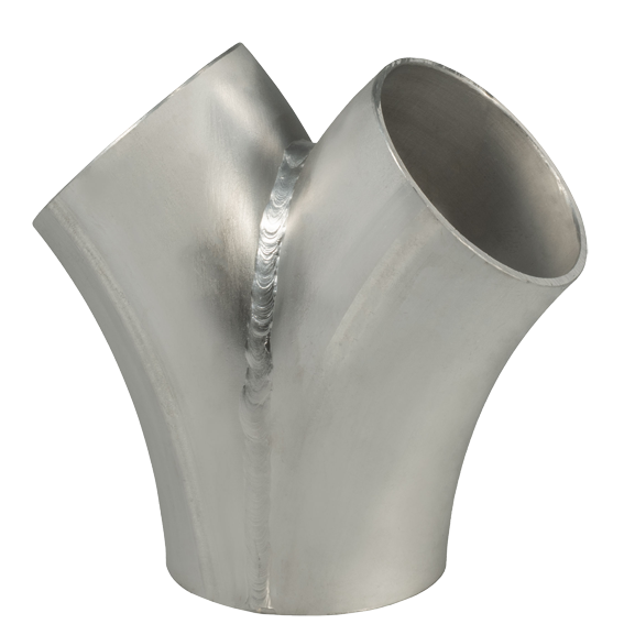 Hosenbogen aus Edelstahl DN 15 bis DN 600 Wanddicken 2,0 bis 5,0 mm - Varinox